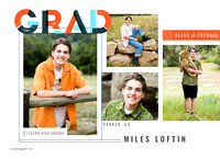 Miles L - Graduation Card
