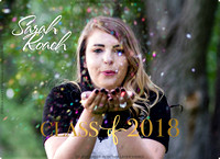 Class of 2018 Classic 5x7 Front